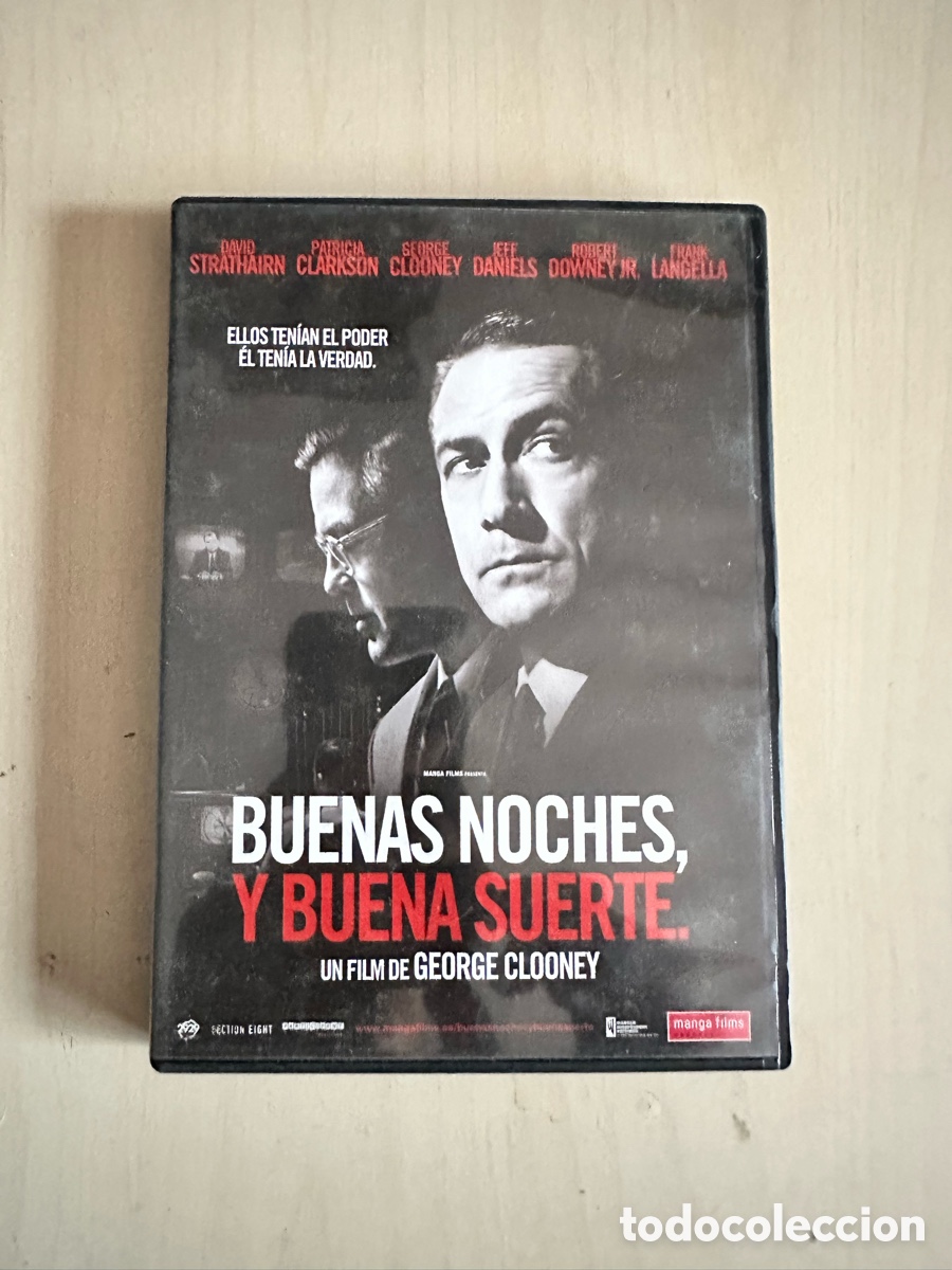 Cine: RD107 buenas noches y buena suerte dvd segunda mano