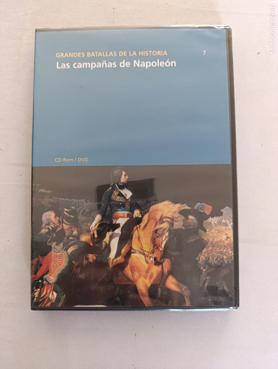 Cine: DVD LAS CAMPA&Ntilde;AS DE NAPOLEON - GRANDES BATALLAS DE LA HISTORIA N&ordm; 7 - NUEVO, PRECINTADO (351)