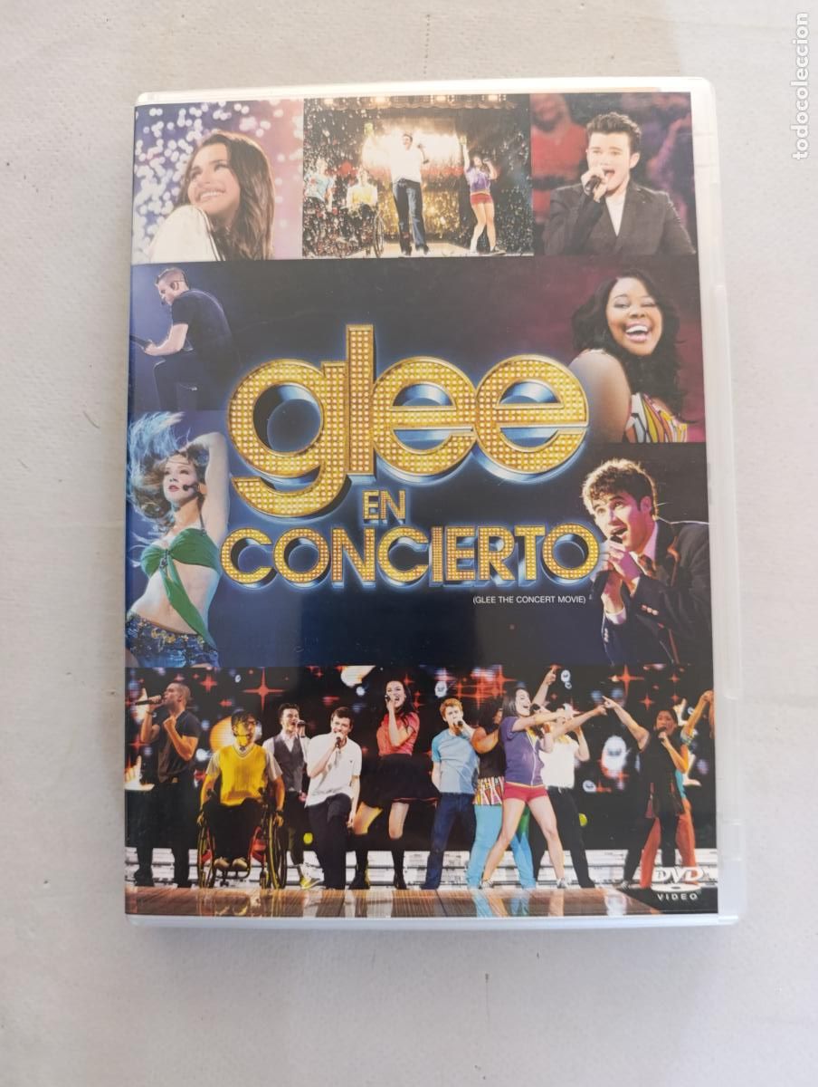 Cine: DVD GLEE EN CONCIERTO (351)