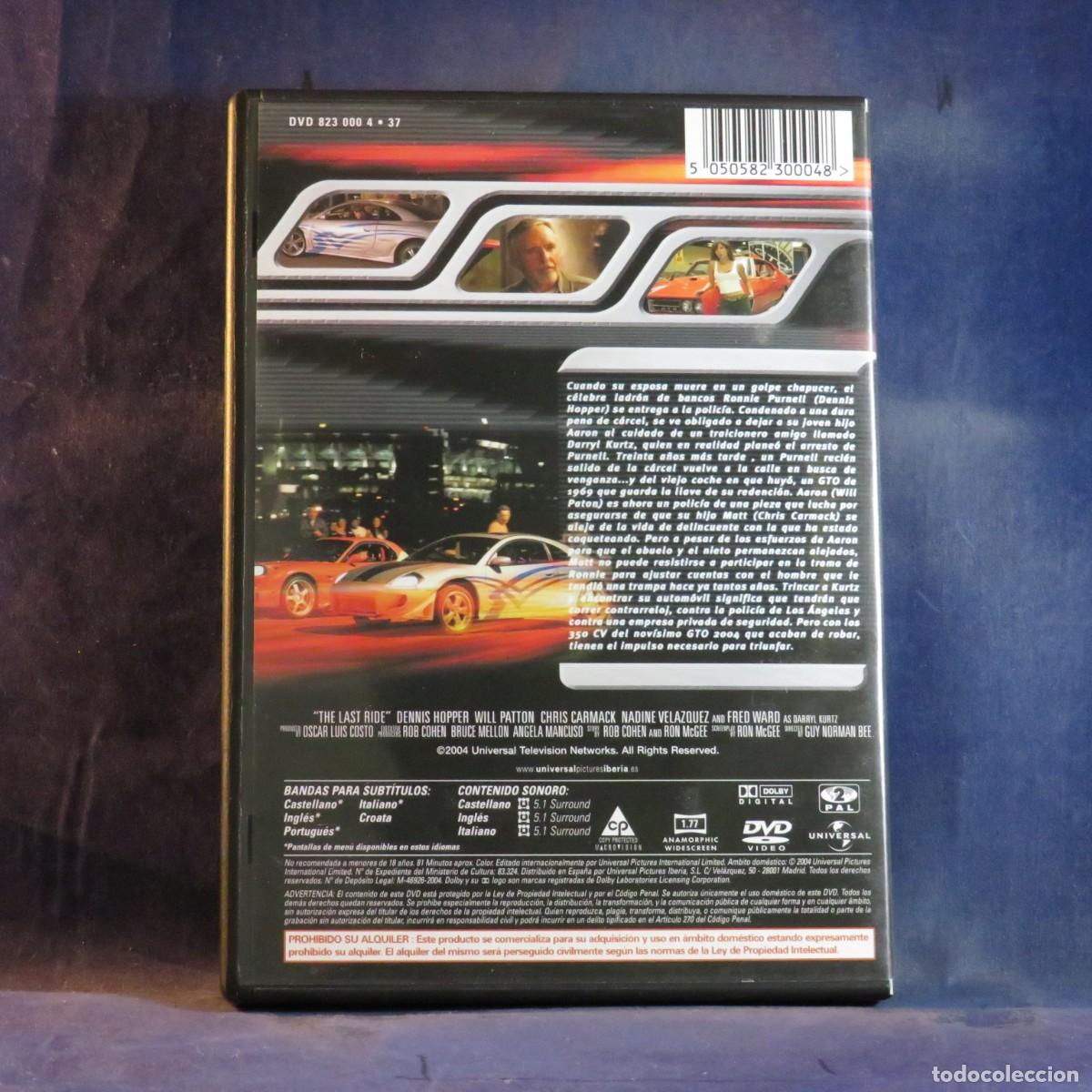Cine: EL &Uacute;LTIMO VIAJE - DVD - Foto 2