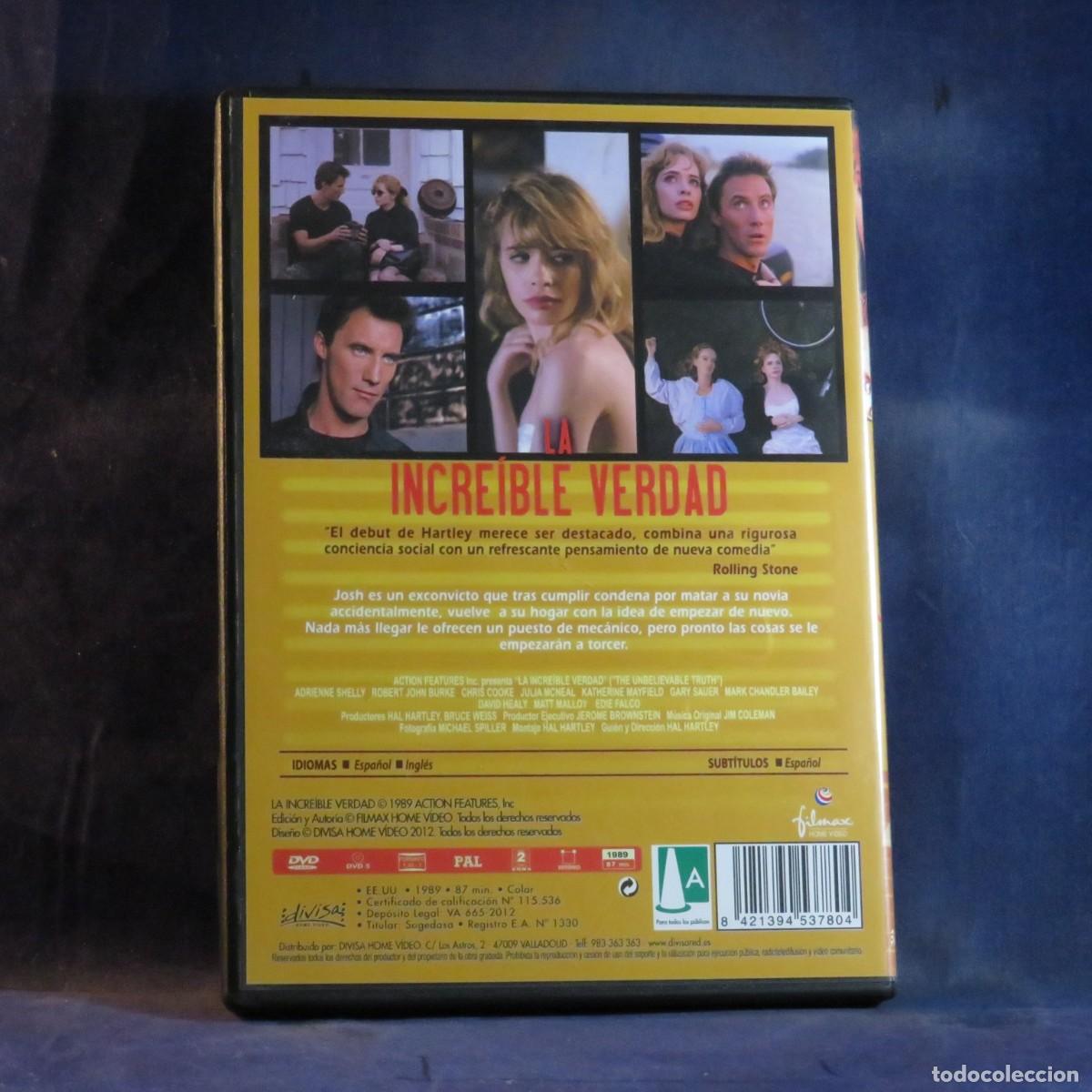 Cine: LA INCRE&Iacute;BLE VERDAD - DVD - Foto 2