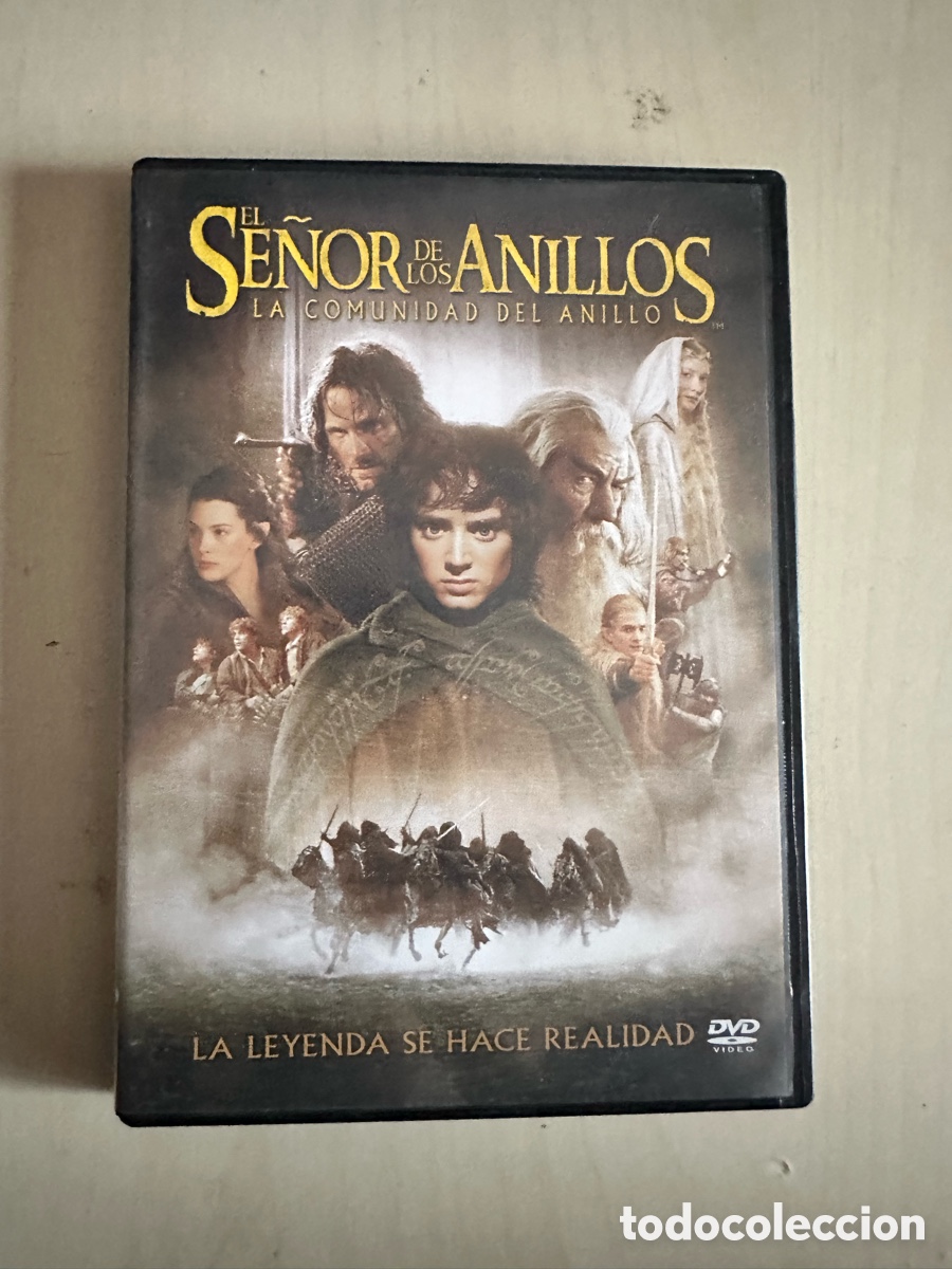 Cine: RD110 el se&ntilde;or de los anillos la comunidad del anillo dvd segunda mano