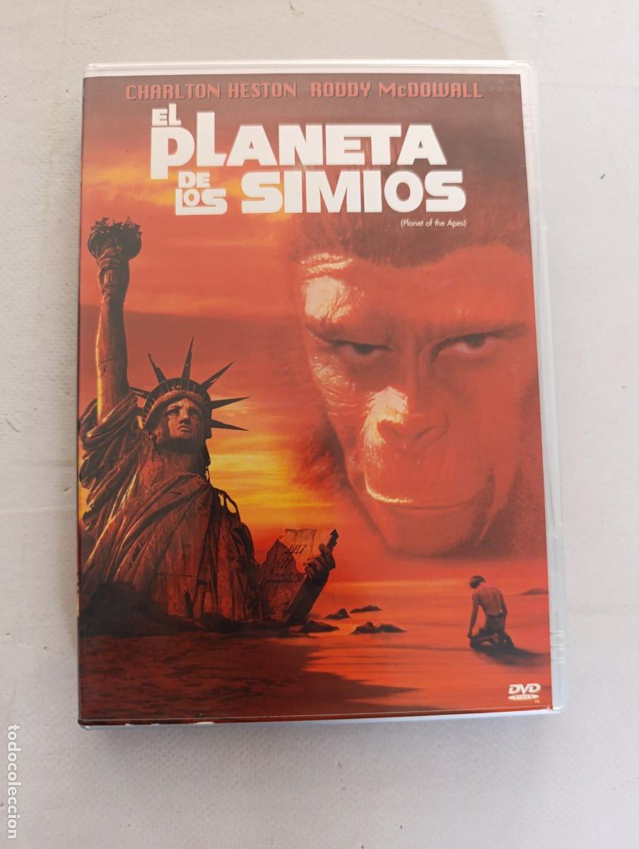 Cine: DVD EL PLANETA DE LOS SIMIOS - CHARLTON HESTON (351)