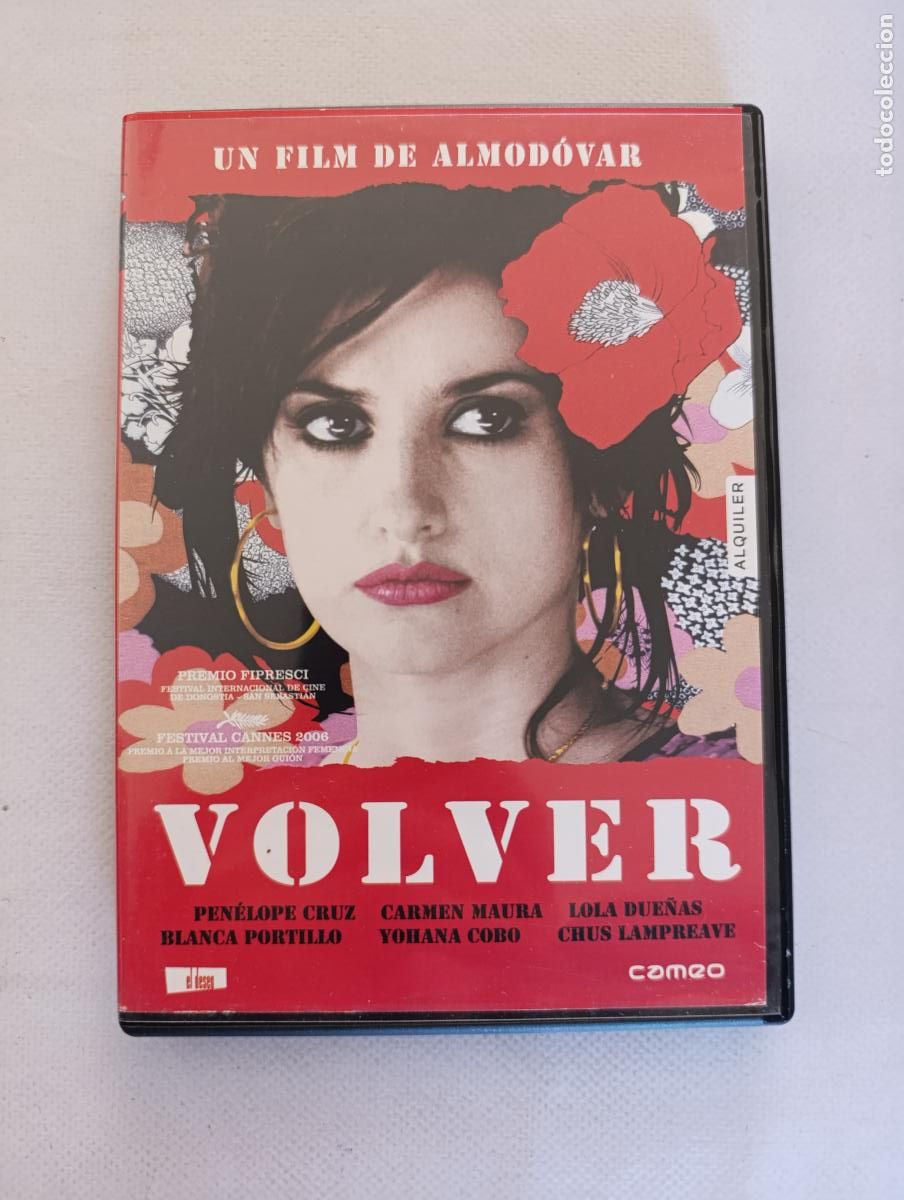 Cine: DVD VOLVER - ALMODOVAR - PENELOPE CRUZ - LEER DESCRIPCION (351)