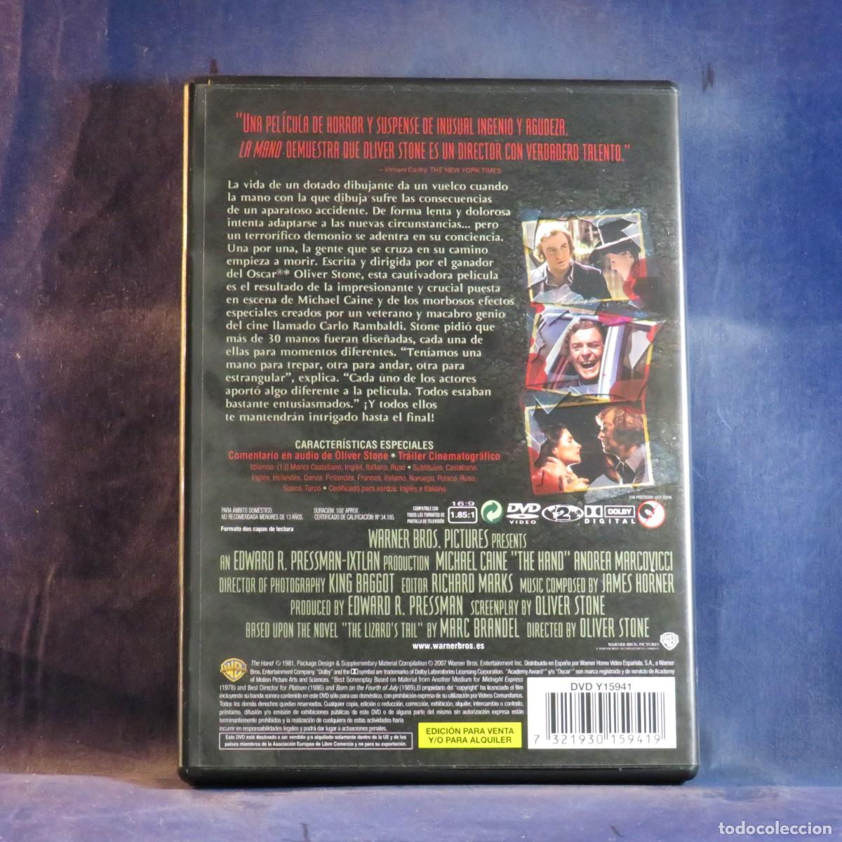 Cine: LA MANO - DVD ------ - Foto 2