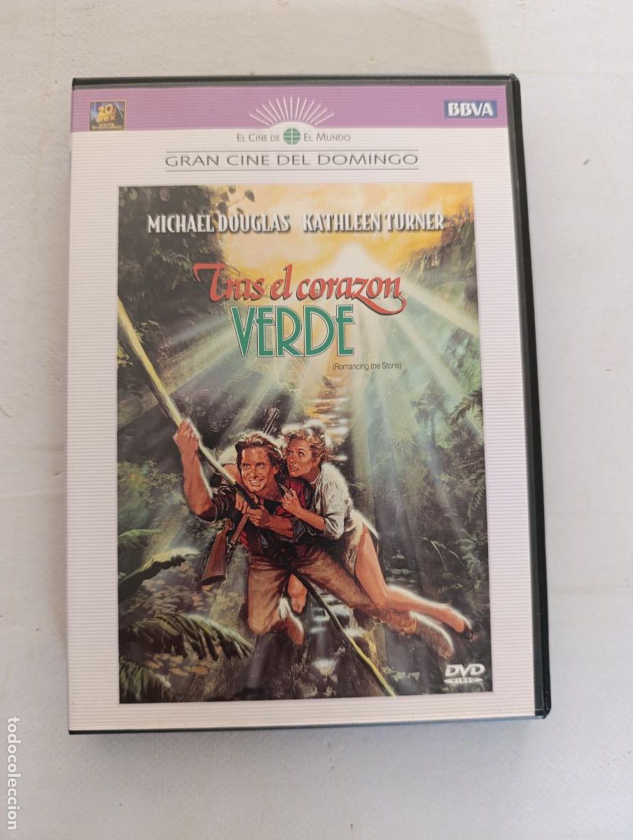 Cine: DVD TRAS EL CORAZON VERDE - MICHAEL DOUGLAS, KATHLEEN TURNER (351A)