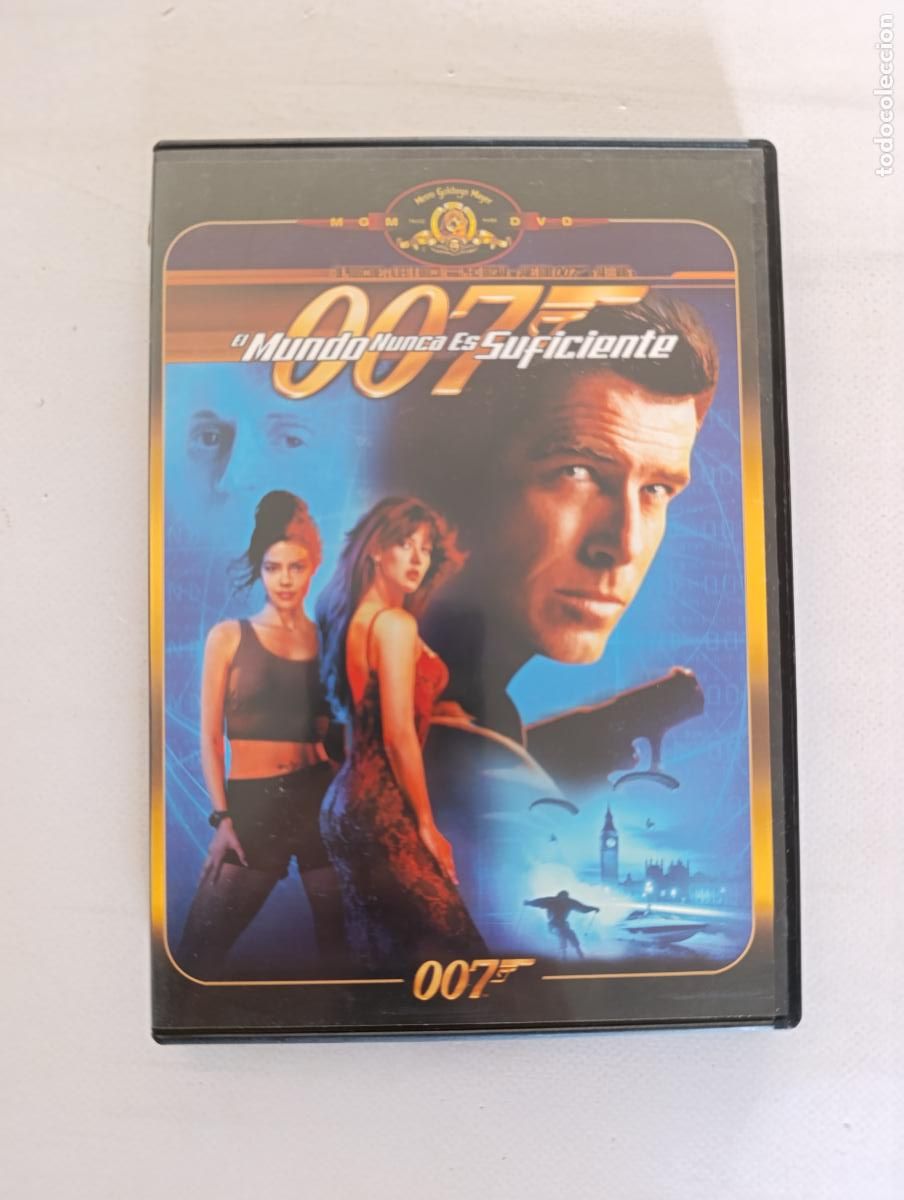 Cine: DVD EL MUNDO NUNCA ES SUFICIENTE - 007 - JAMES BOND - PIERCE BROSNAN (351A)