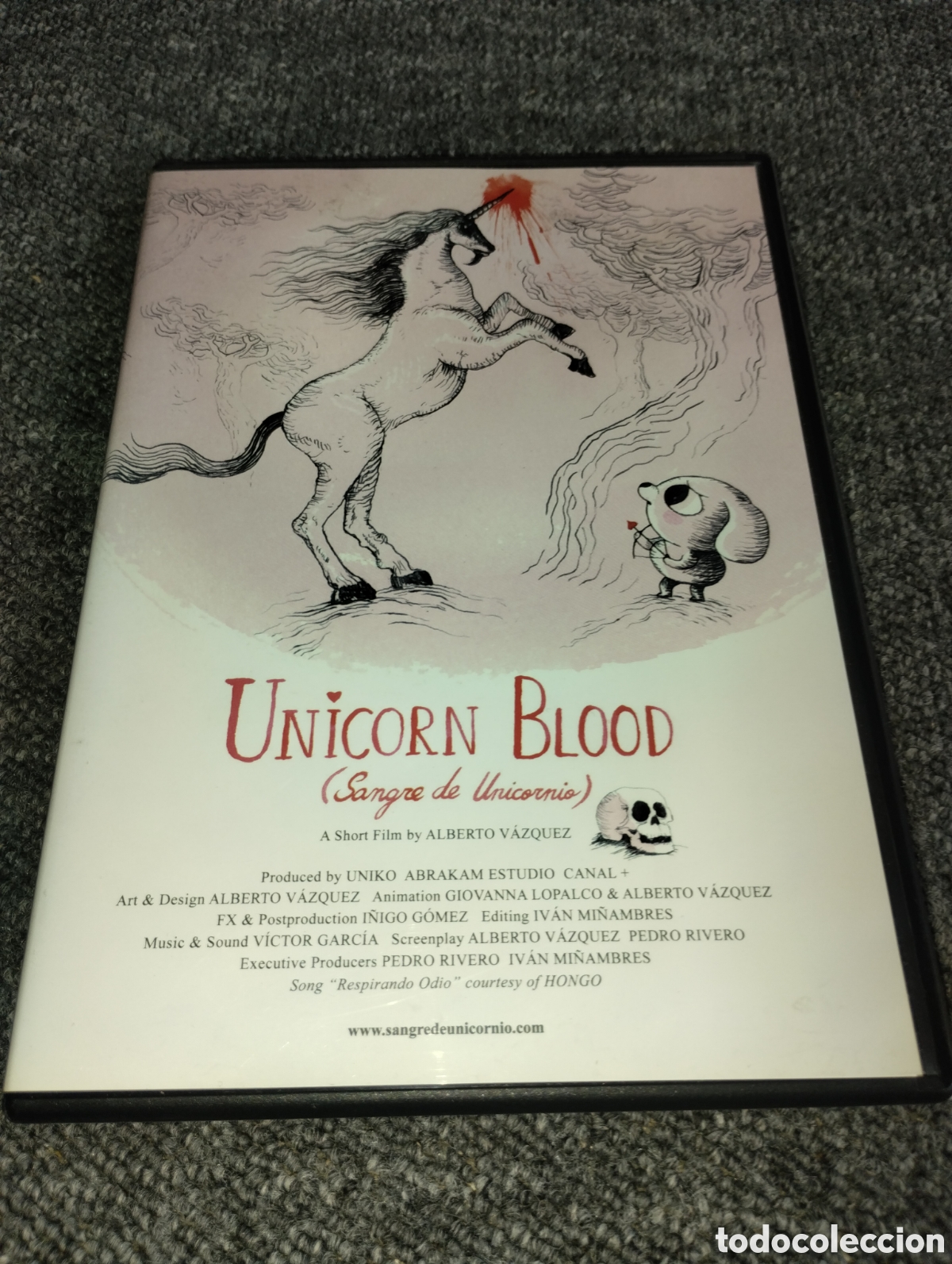 Cine: Unocorn Blood ( sangre de unicornio) DVD