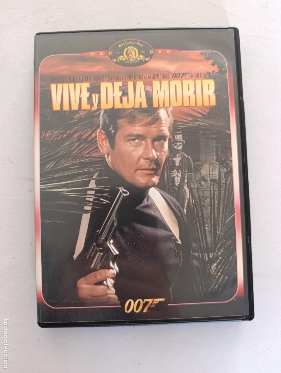 Cine: DVD VIVE Y DEJA MORIR - 007 JAMES BOND - ROGER MOORE (351A)