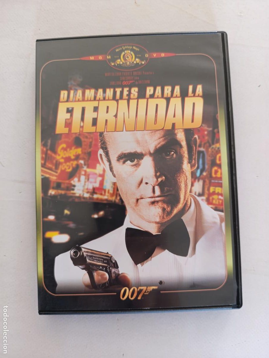 Cine: DVD DIAMANTES PARA LA ETERNIDAD - 007 - JAMES BOND - SEAN CONNERY (351A)