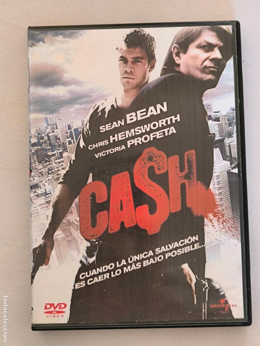 Cine: DVD CASH - SEAN BEAN, CHRIS HEMSWORTH - LEER DESCRIPCION (351A)