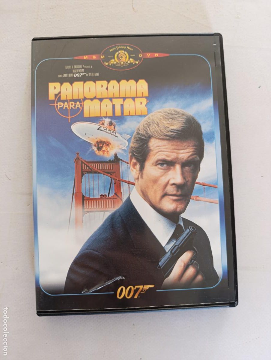 Cine: DVD PANORAMA PARA MATAR - 007 - JAMES BOND - ROGER MOORE (351A)