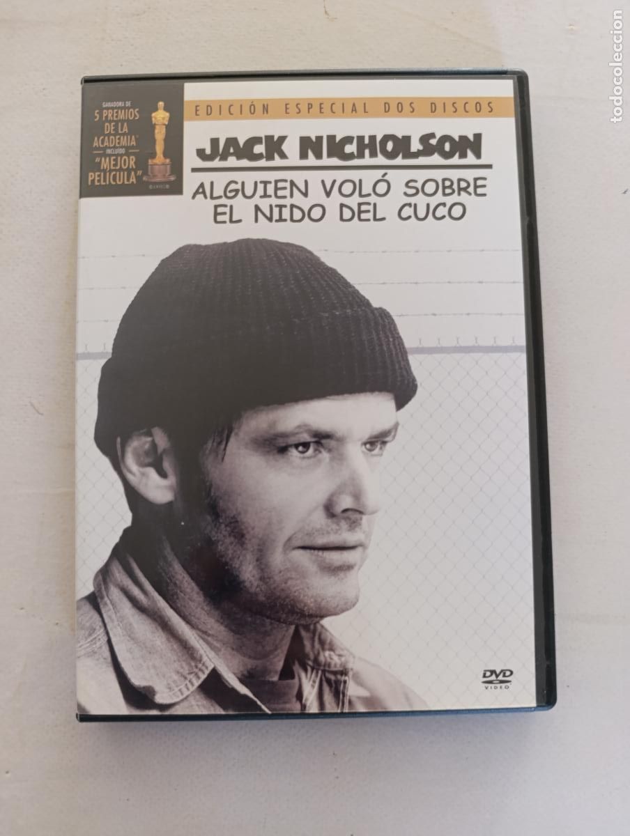 Cine: DVD ALGUIEN VOLO SOBRE EL NIDO DEL CUCO - EDICION ESPECIAL 2 DISCOS - JACK NICHOLSON (351Aw)