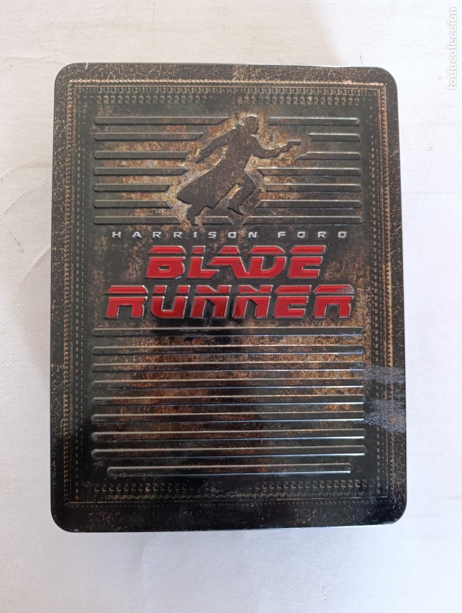 Cine: DVD BLADE RUNNER EDICION ESPECIAL COLECCIONISTA CAJA METALICA (LATA) - 5 DISCOS - HARRISON FORD (5H)