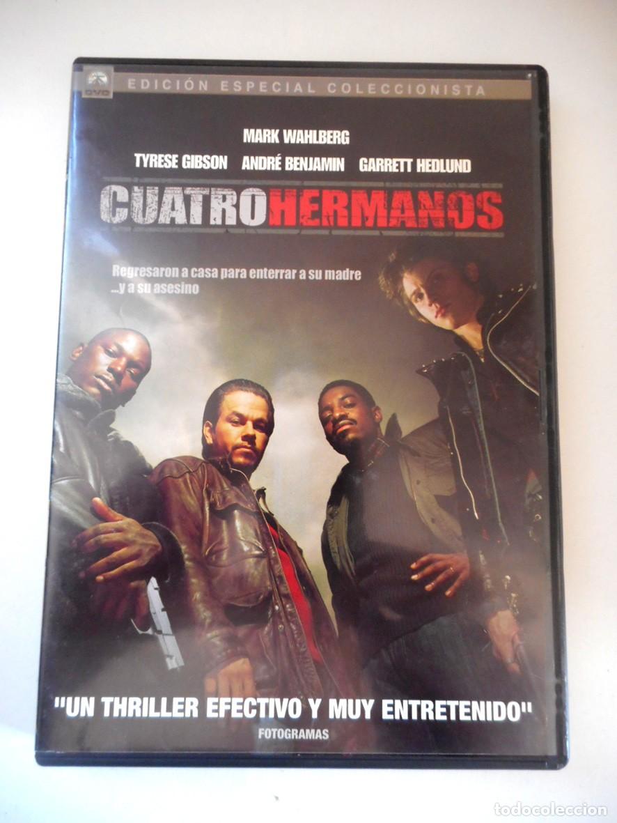 Cine: CUATRO HERMANOS (DVD) MARK WAHLBERG - TYRESE GIBSON - DRAMA 2005