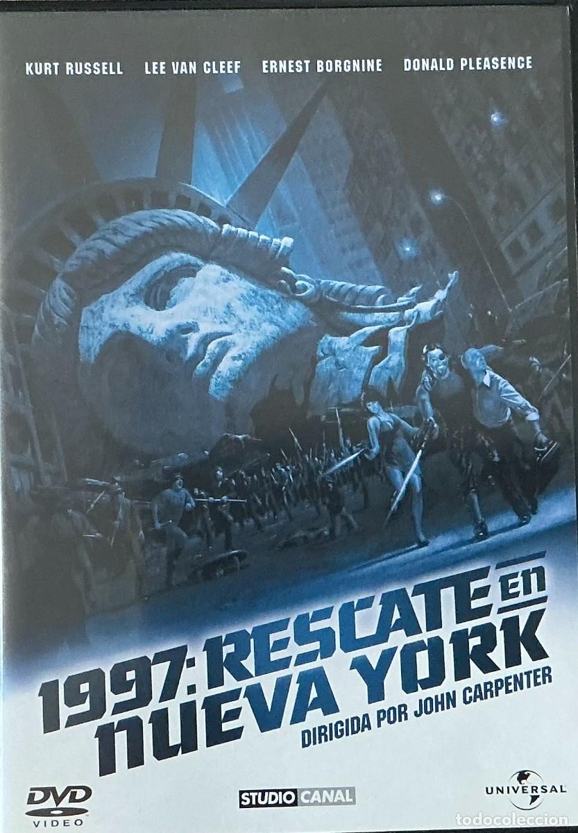 Cine: 1997: RESCATE EN NUEVA YORK - KURT RUSSELL - JOHN CARPENTER - LEE VAN CLEEF