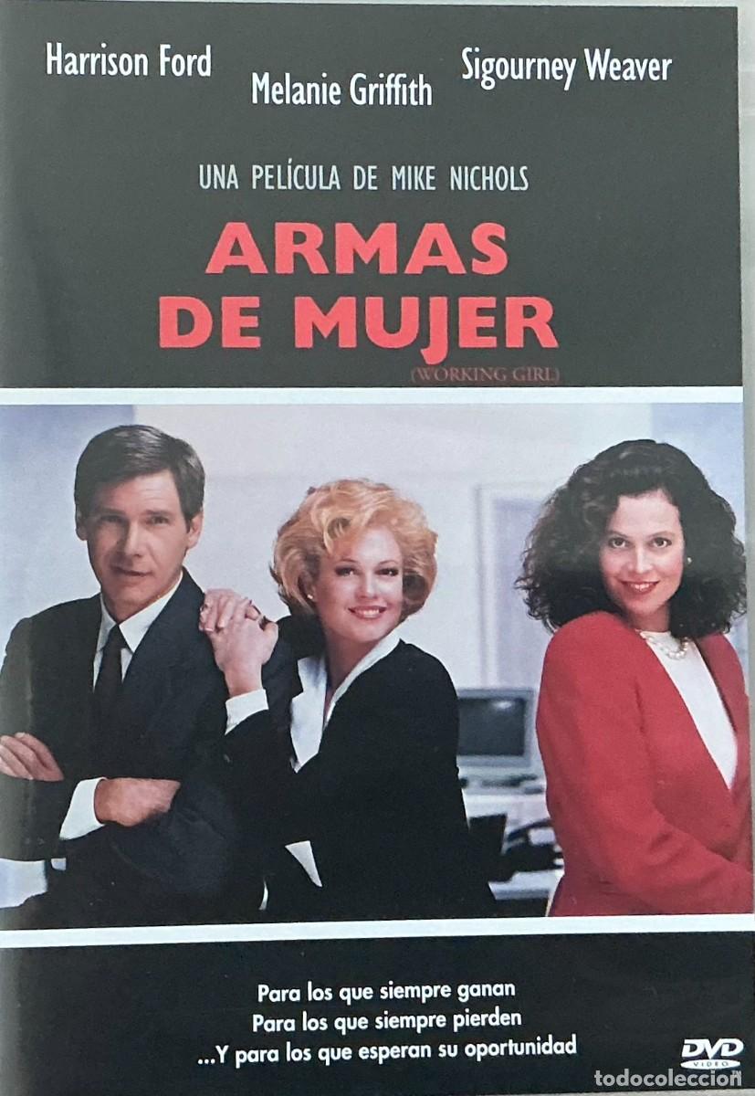 Cine: ARMAS DE MUJER - MELANIE GRIFFITH - SIGOURNEY WEAVER - HARRISON FORD - MIKE NICHOLS - COMEDIA