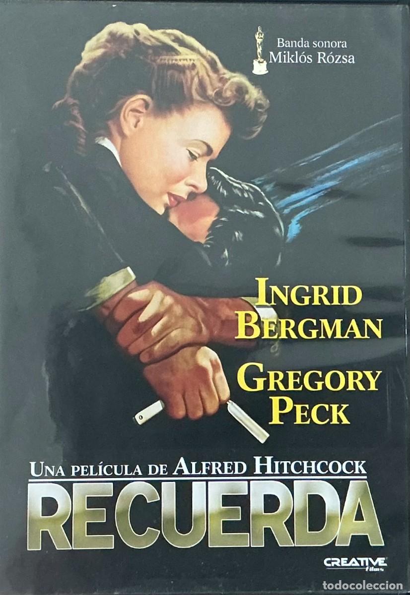 Cine: RECUERDA - ALFRED HITCHCOCK - GREGORY PECK - INGRID BERGMAN - LEO G. CARROLL - PSICOAN&Aacute;LISIS