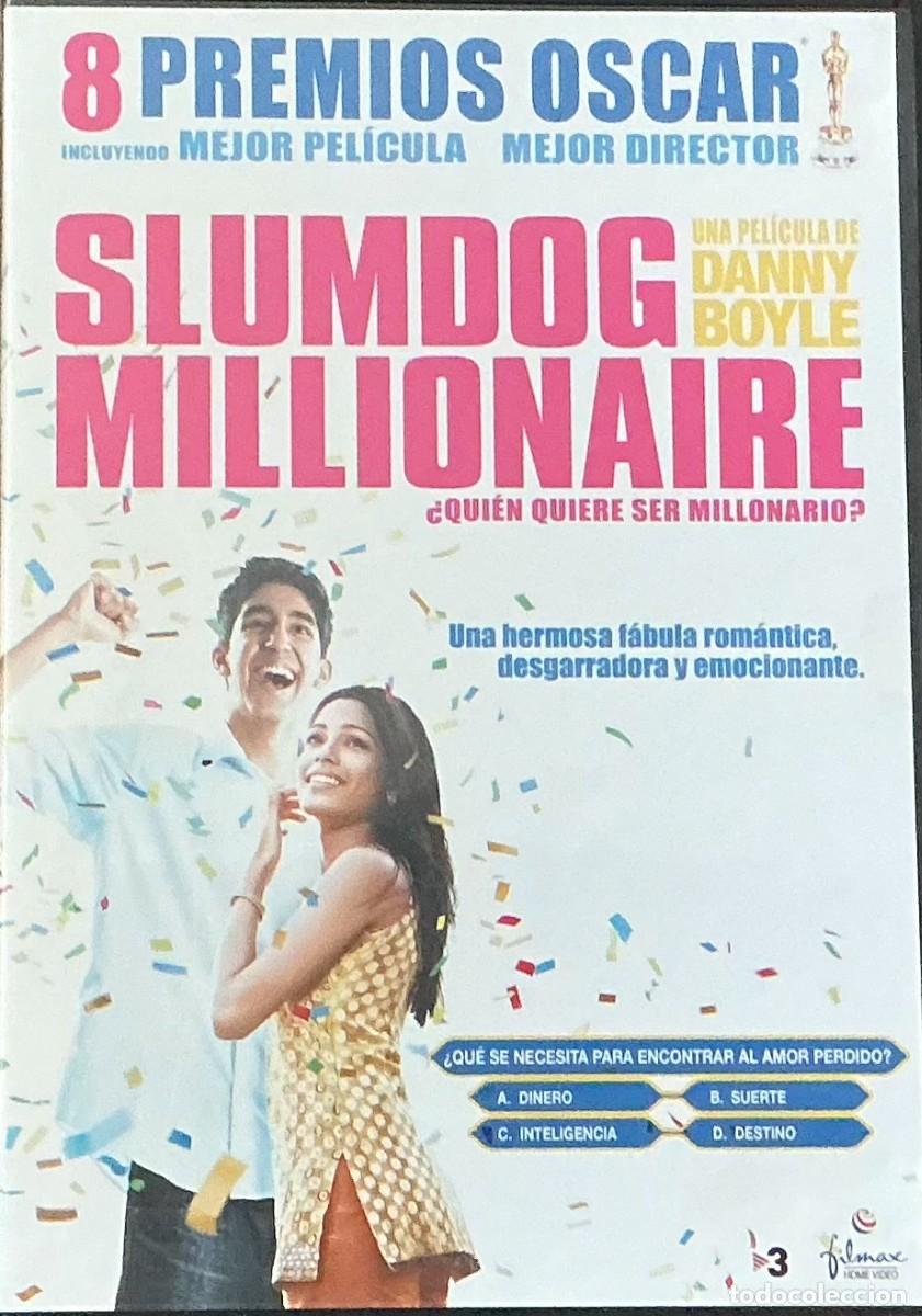 Cine: SLUMDOG MILLIONAIRE - DEV PATEL - FREIDA PINTO - DANNY BOYLE - INDIA - DRAMA - &Oacute;SCAR