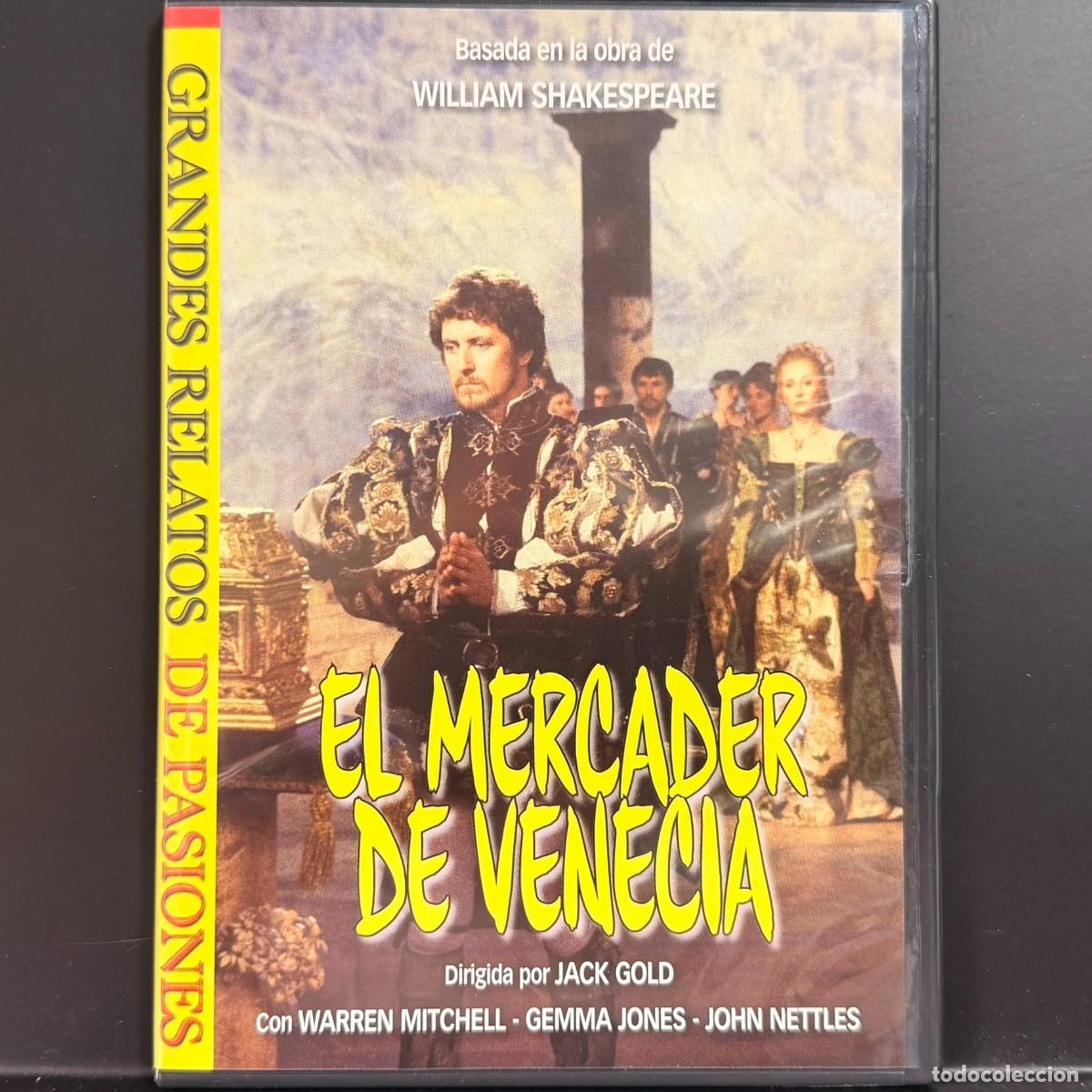 Cine: Jack Gold ● El mercader de Venecia TV ● [DVD] slim