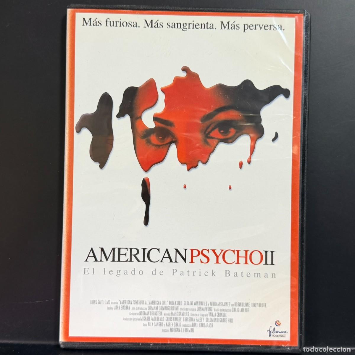 Cine: Morgan J. Freeman ● American Psycho 2 ● [DVD] slim