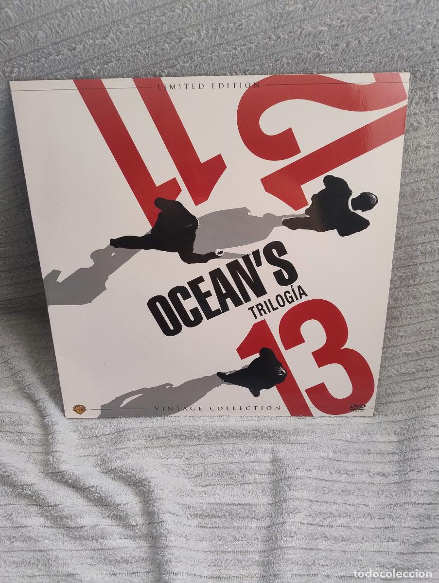 Cine: Colecci&oacute;n Ocean&acute;s Trilog&iacute;a. Vintage Collection. 3 peliculas en DVD. Excelente estado