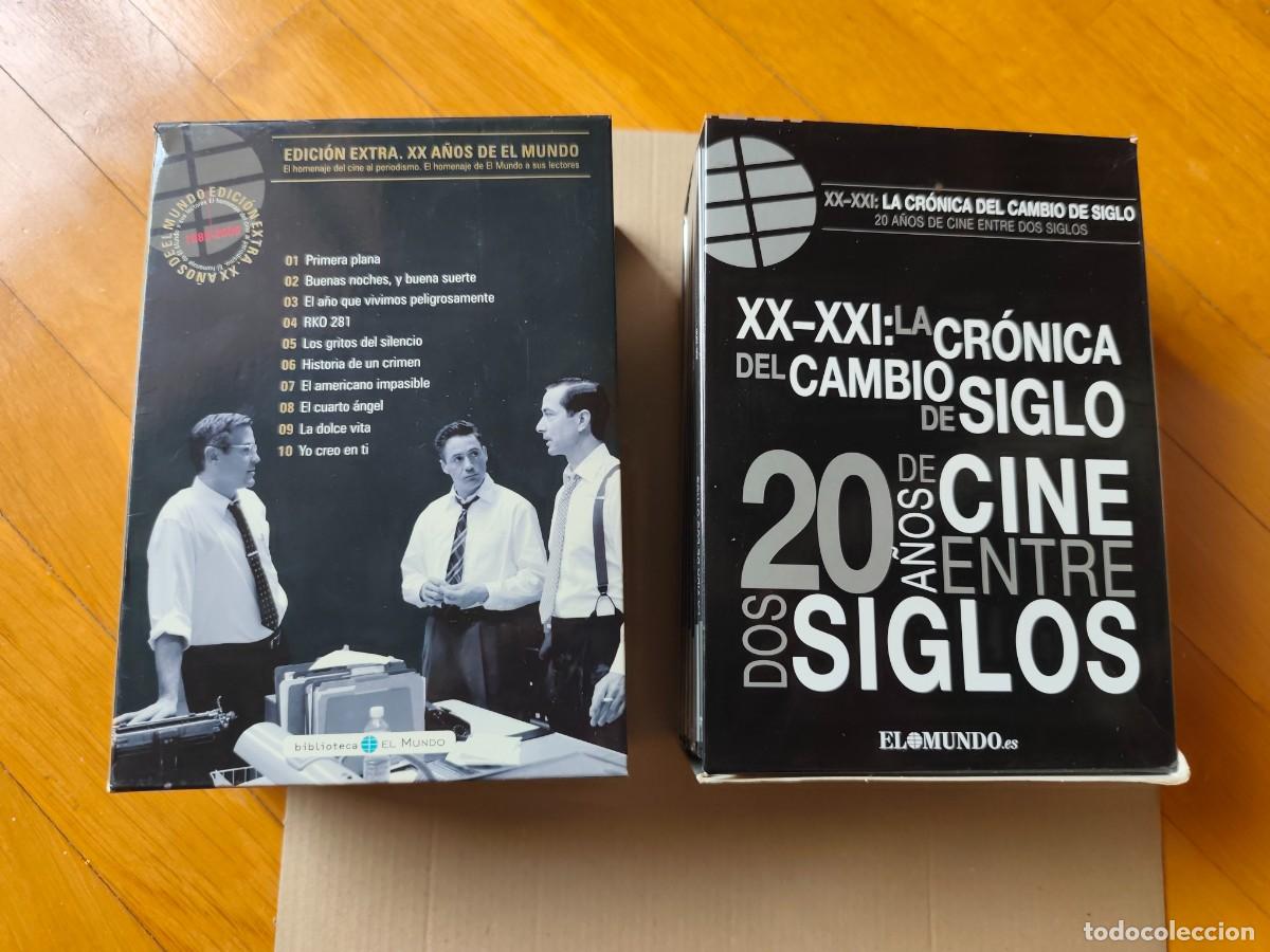 Cine: CAJAS X 2 EL MUNDO 20 pel&iacute;culas. XX a&ntilde;os del El Mundo