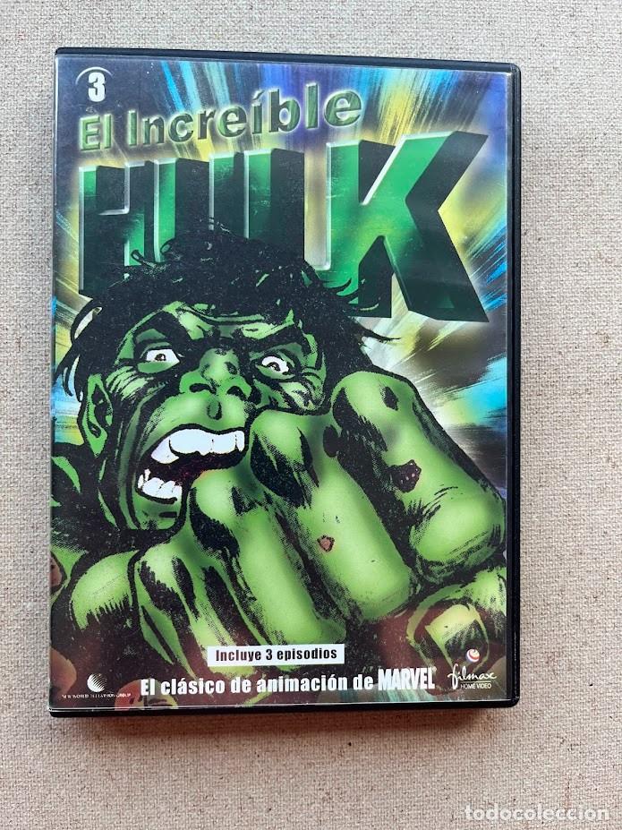 Cine: El Incre&iacute;ble Hulk / Vol. 3 / 3 Episodios, del 7 al 9 / El amor de Hulk, Vive, crece y de... / DVD /
