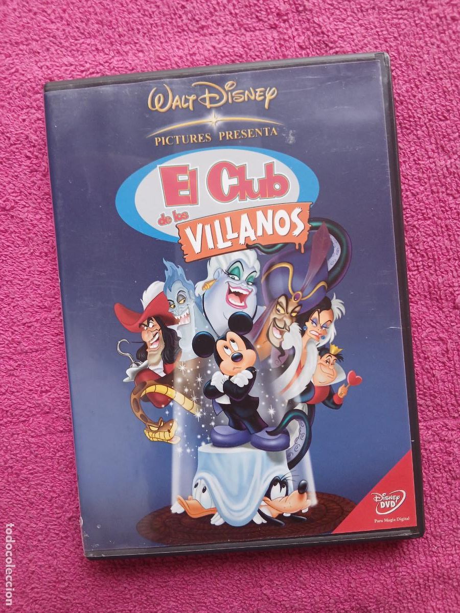 Cine: el club de los villanos 2001 walt disney pictures presenta Tony Craig y Roberts Gannaway disney dvd