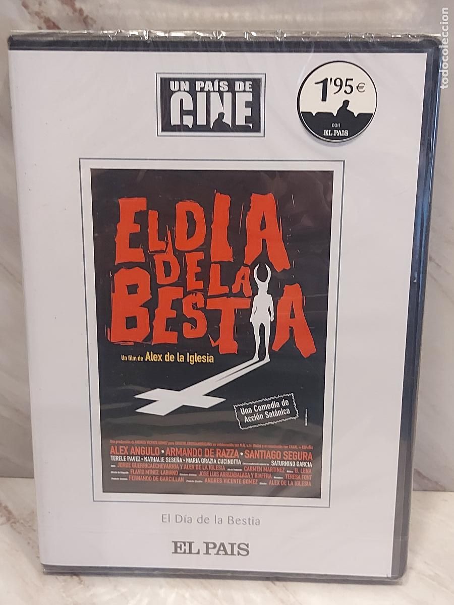 Cine: EL D&Iacute;A DE LA BESTIA | &Aacute;LEX DE LA IGLESIA | DVD PRECINTADO | UN PA&Iacute;S DE CINE