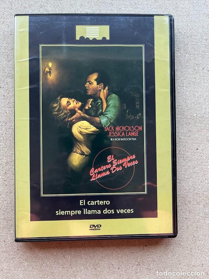 Cine: El cartero siempre llama dos veces / Jack Nicholson & Jesica Lange / Bob Rafelson / DVD /