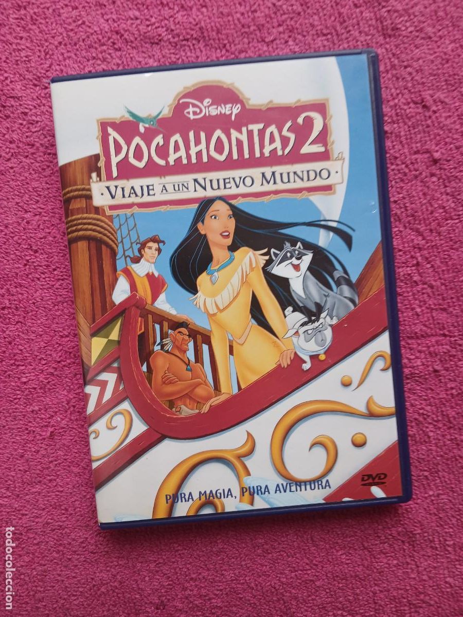 Cine: Pocahontas 2 Viaje a un nuevo mundo 1998 walt disney Bradley Raymond y Tom Ellery dvd video