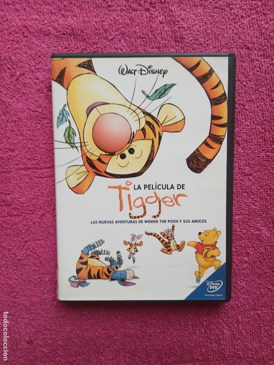 Cine: La pel&iacute;cula de Tigger 2000 walt disney Jun Falkenstein disney dvd