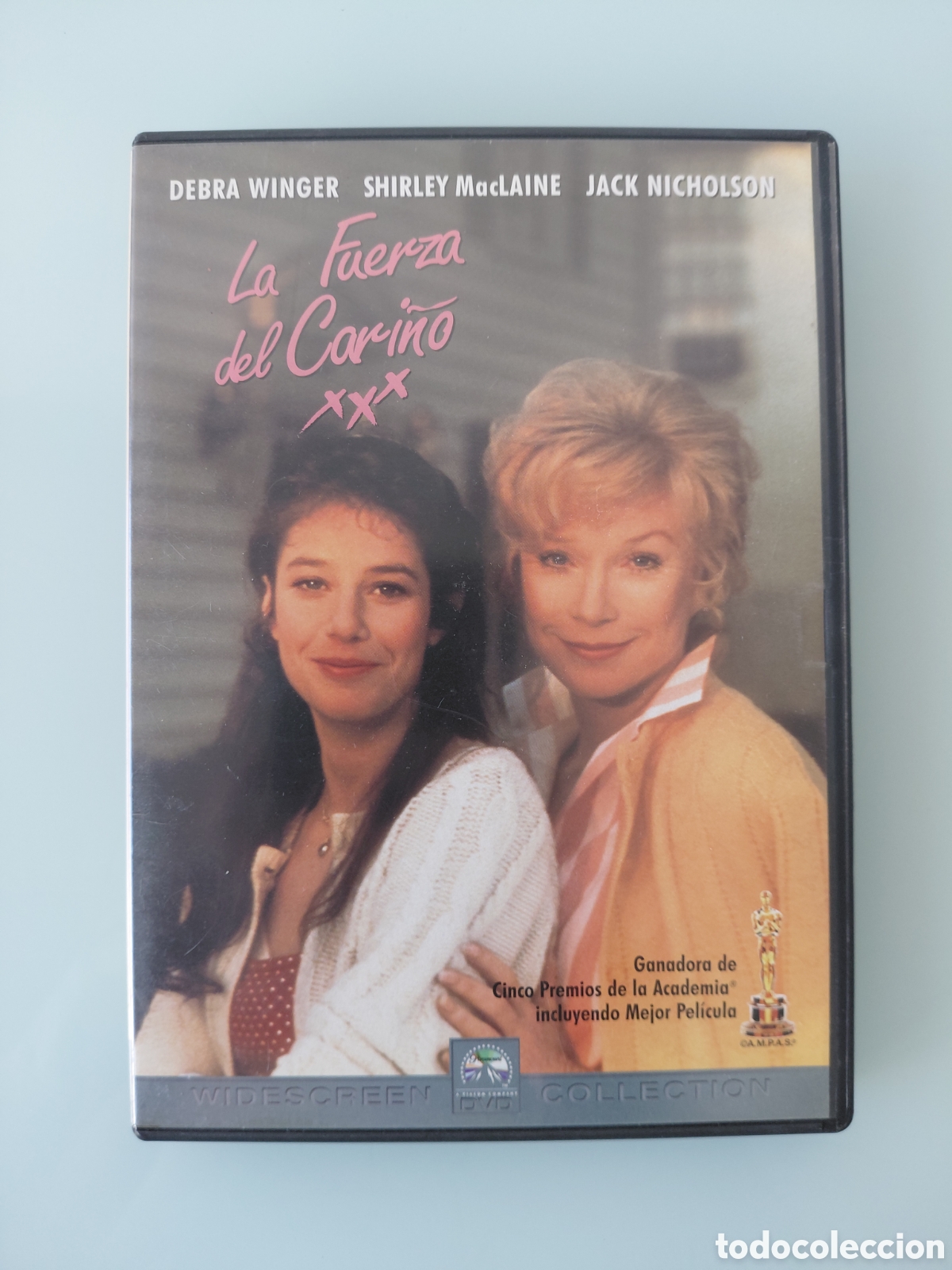 Cine: DVD - LA FUERZA DEL CARI&Ntilde;O JAMES L BROOKS CON DEBRA WINGER Y JACK NICHOLSON