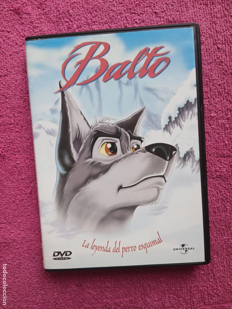 Cine: Balto La leyenda del perro esquimal 1995 Amblin Entertainment Simon Wells dvd video