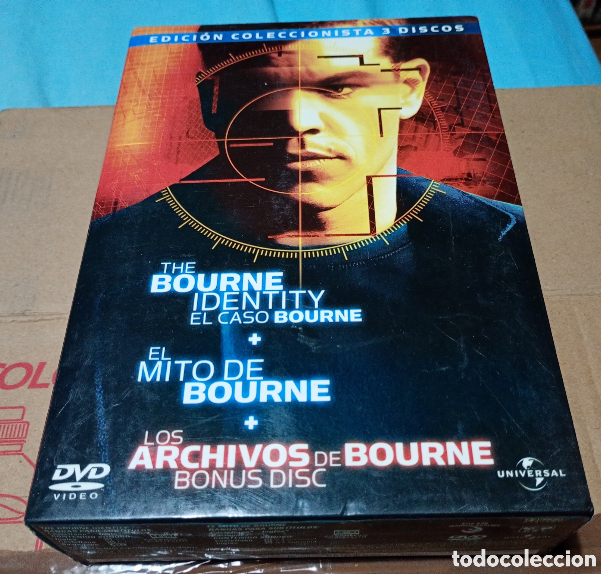 Cine: Bourne edici&oacute;n coleccionista 3 DVD