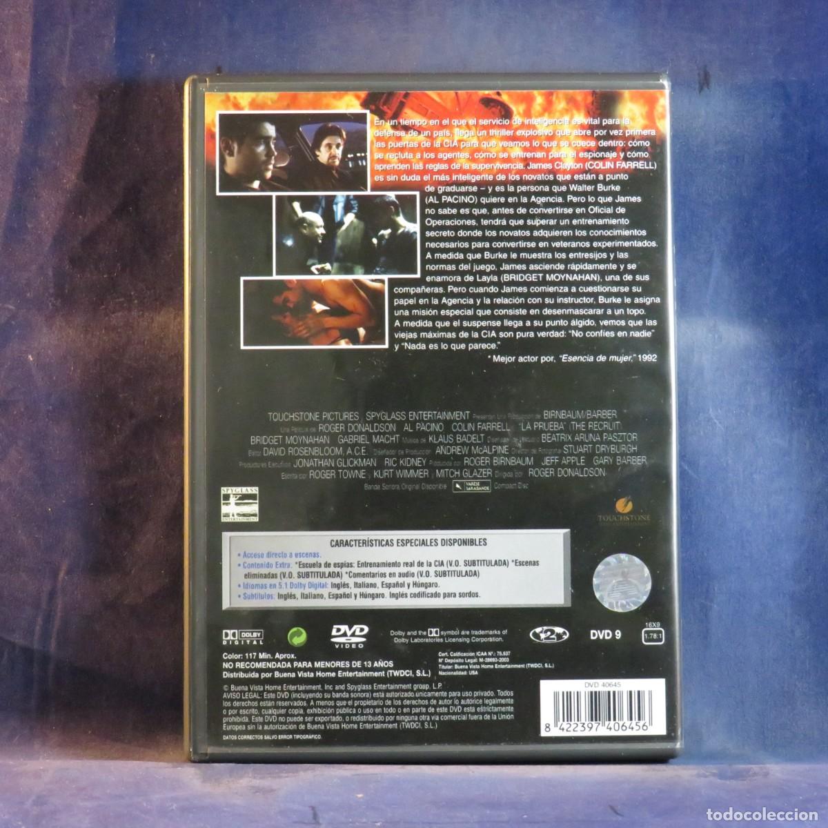 Cine: LA PRUEBA - DVD ---- - Foto 2