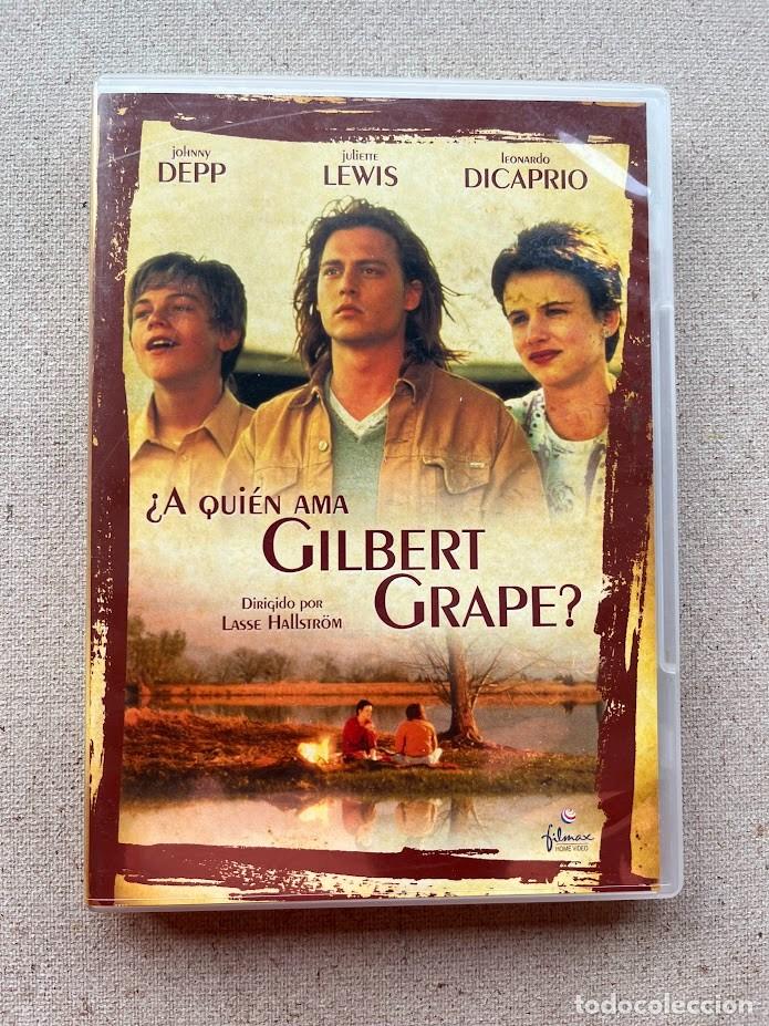 Cine: &iquest;A qui&eacute;n ama Gilbert Grape? / Johnny Depp & Dicaprio / Lasse Hallstr&ouml;n / DVD /