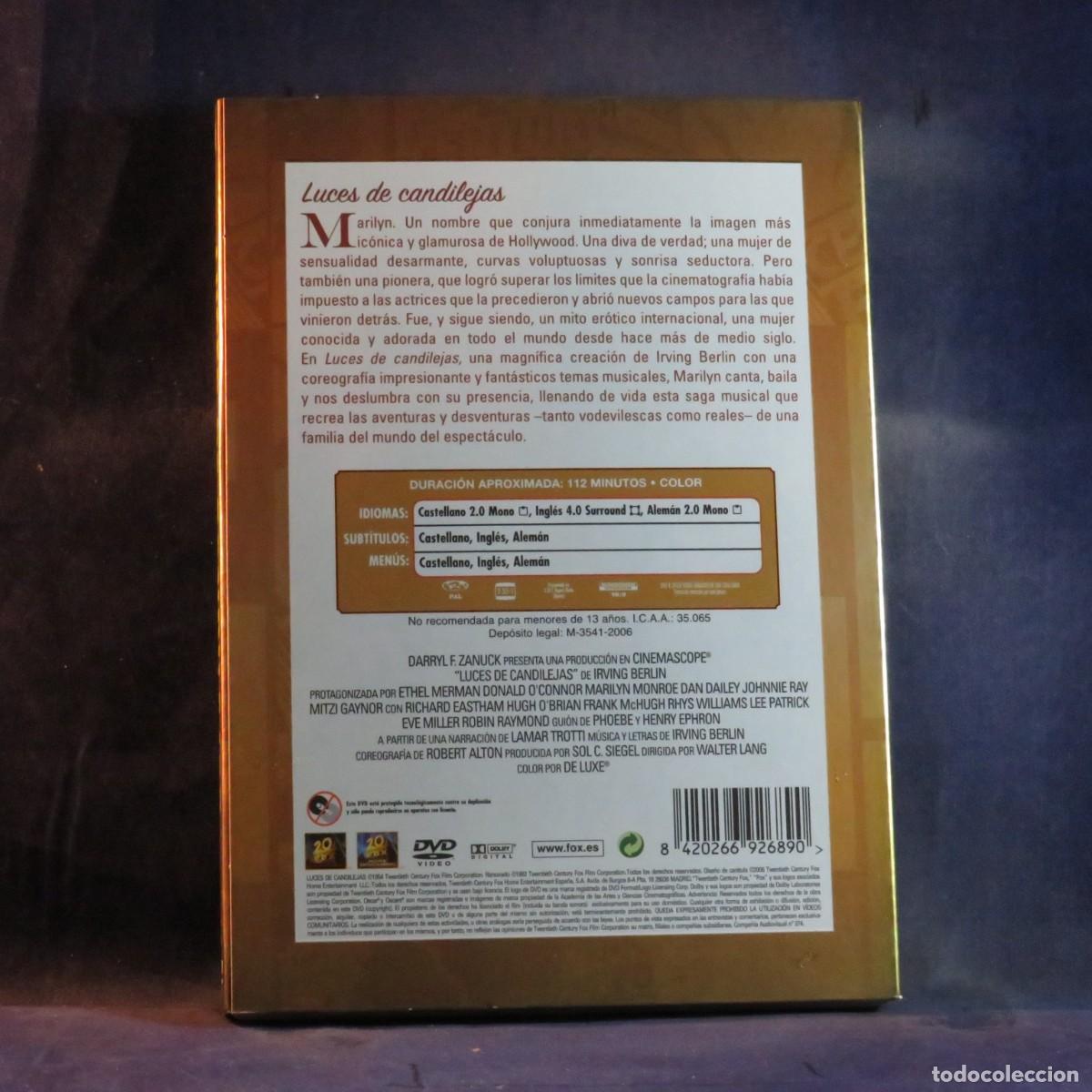 Cine: LUCES DE CANDILEJAS - DVD - Foto 2