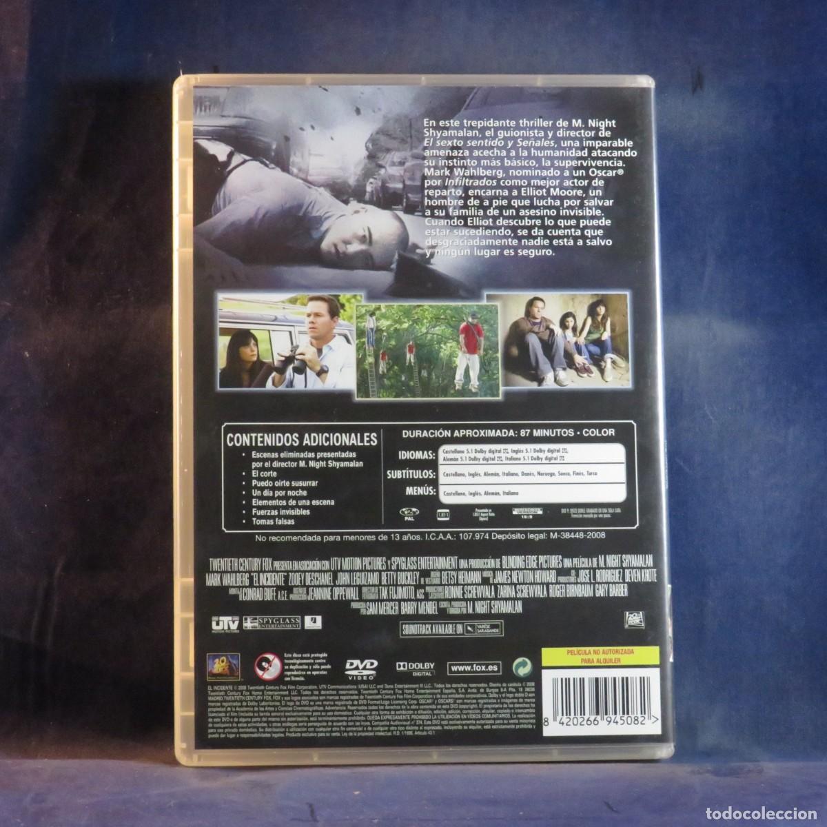 Cine: EL INCIDENTE - DVD -- - Foto 2