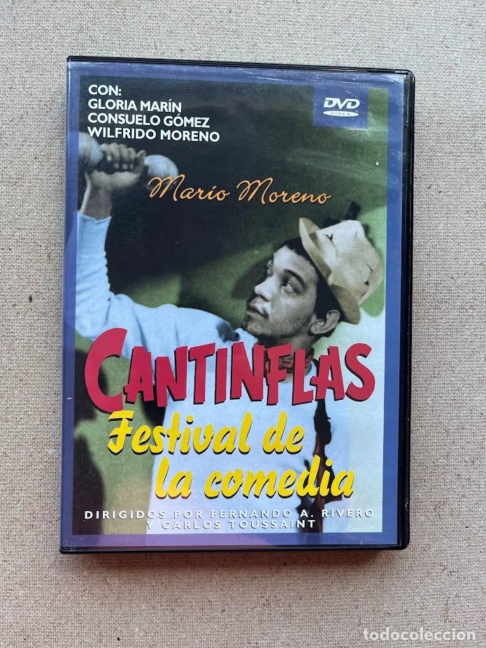 Cine: Festival de la comedia / Cantinflas / Mario Moreno / 5 Cortos / F. A. Rivero & C. Toussaint / DVD /