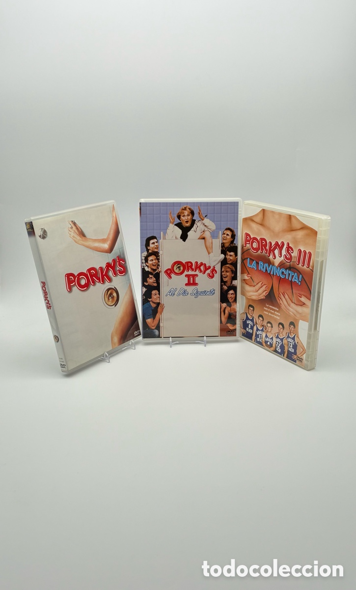 Cine: Trilog&iacute;a Porkys 1, 2 y 3 DVD