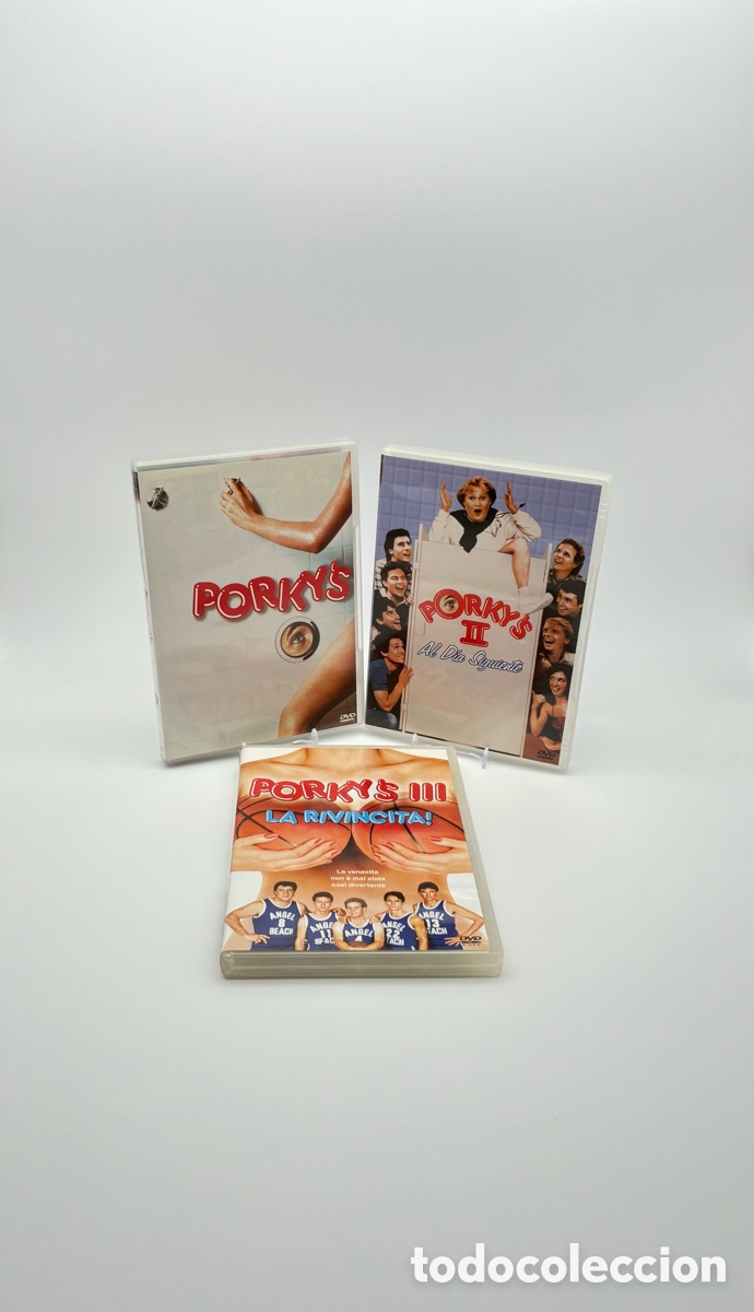 Cine: Trilog&iacute;a Porkys 1, 2 y 3 DVD