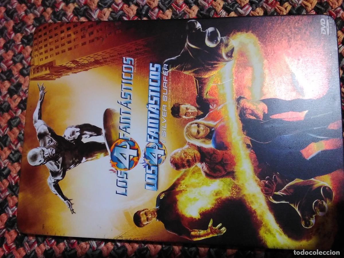 Cine: LOS 4 FANT&Aacute;STICOS y LOS 4 FANT&Aacute;STICOS Y SILVER SURFER / ENV&Igrave;O ORDINARIO GRATIS, SE PAGA AL RECIBIR