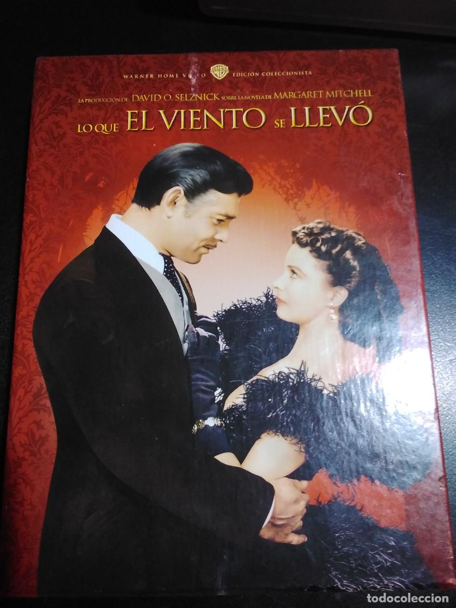 Cine: LO QUE EL VIENTO SE LLEV&Oacute; (Edici&oacute;n coleccionista) / ENV&Igrave;O CERTIFICADO GRATIS