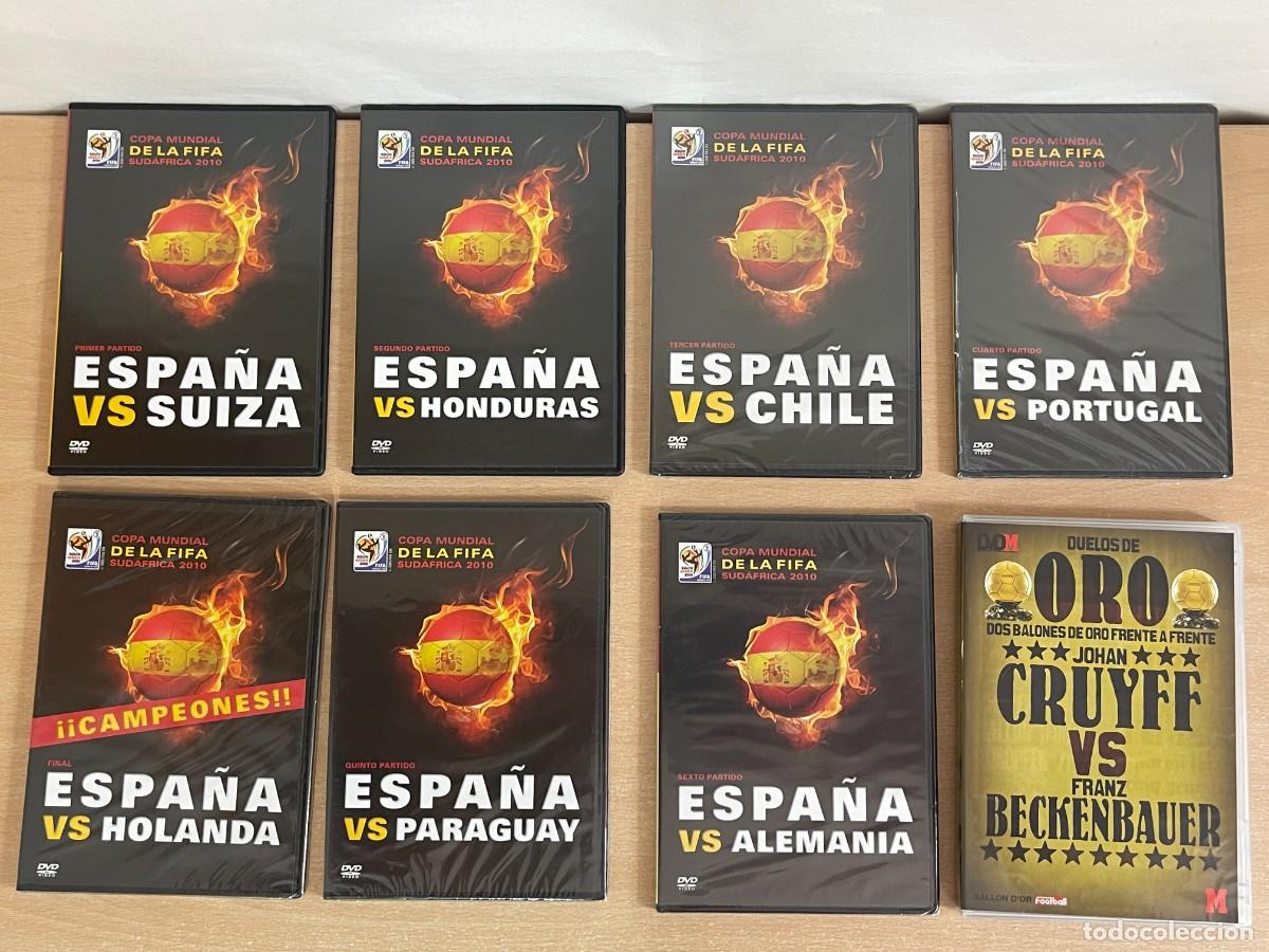 Cine: Colecci&oacute;n Completa COPA MUNDIAL DE LA FIFA SUDAFRICA 2010 en 7 DVD + Duelo Oro Cruyff VS Beckenbauer