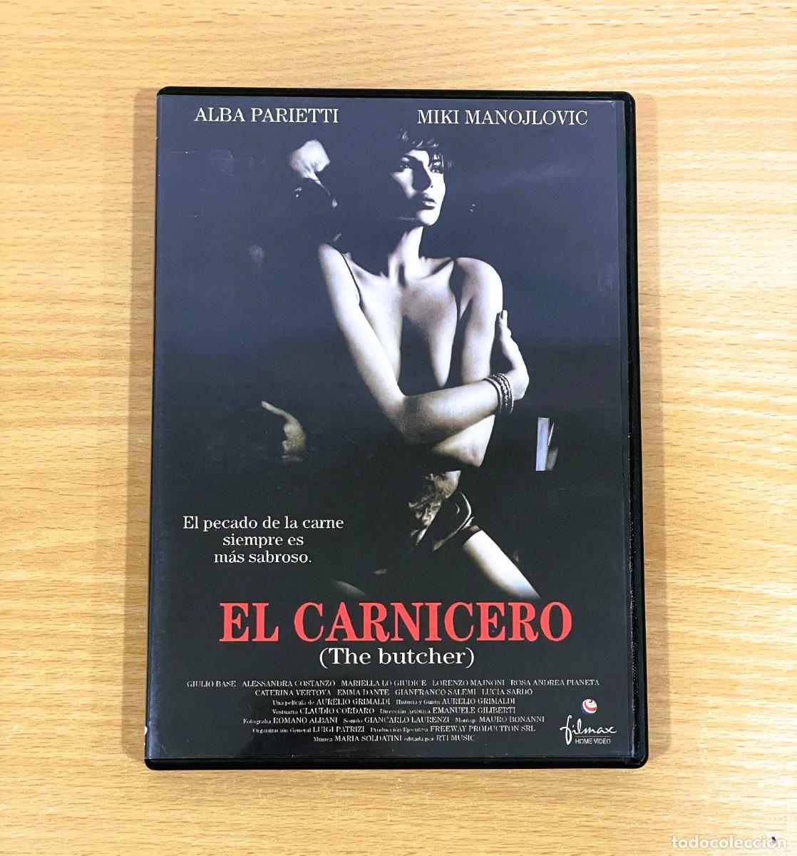 Cine: DVD CINE DRAMA ER&Oacute;TICO ITALIANO CON ALBA PARIETTI - EL CARNICERO (1999)