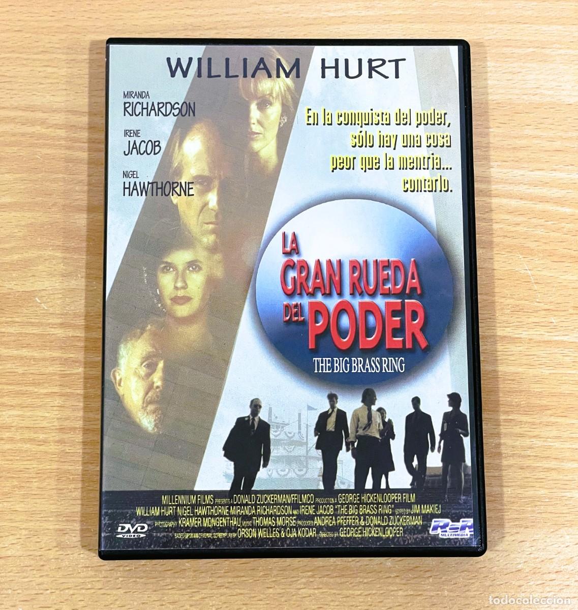 Cine: DVD CINE THRILLER POL&Iacute;TICO EN EE.UU. CON WILLIAM HURT - LA GRAN RUEDA DEL PODER (1999)