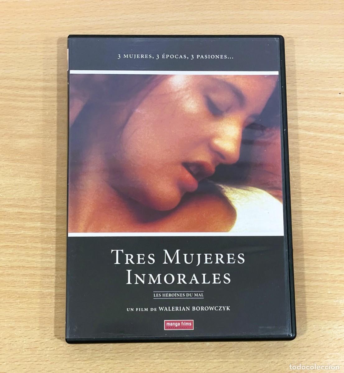 Cine: DVD CINE ER&Oacute;TICO FRANC&Eacute;S DE EPISODIOS - TRES MUJERES INMORALES (1979)