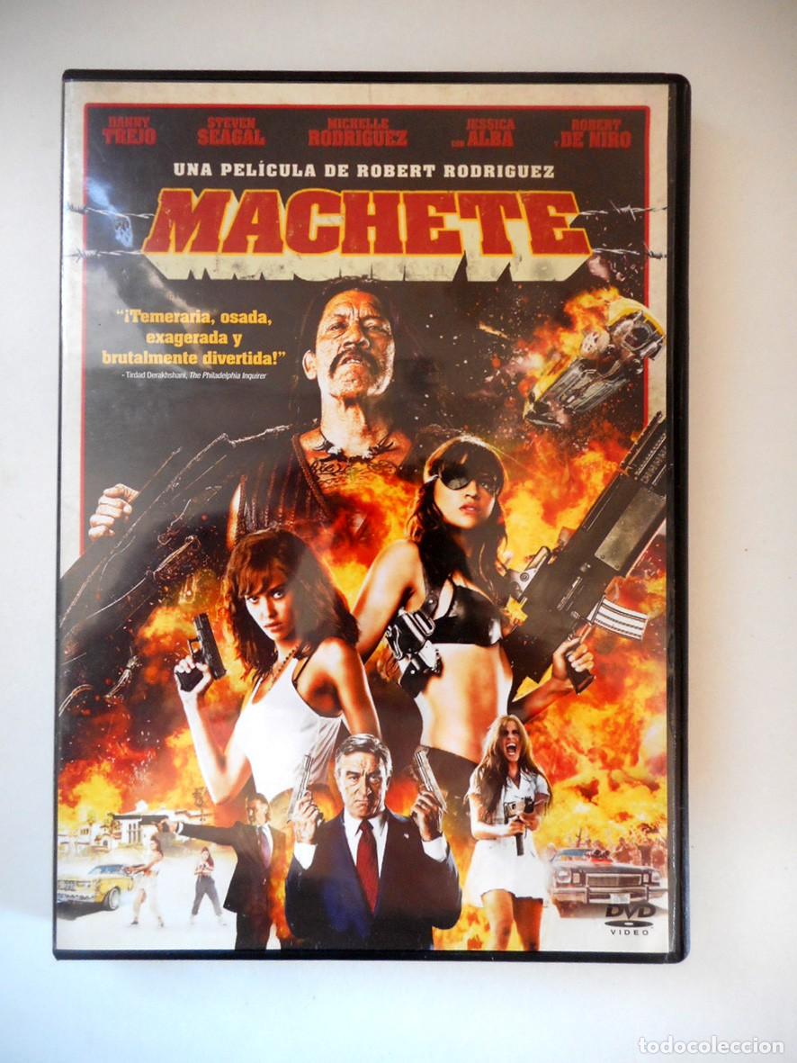 Cine: MACHETE (DVD) DANNY TREJO - ROBERT DE NIRO - ACCI&Oacute;N THRILLER 2010